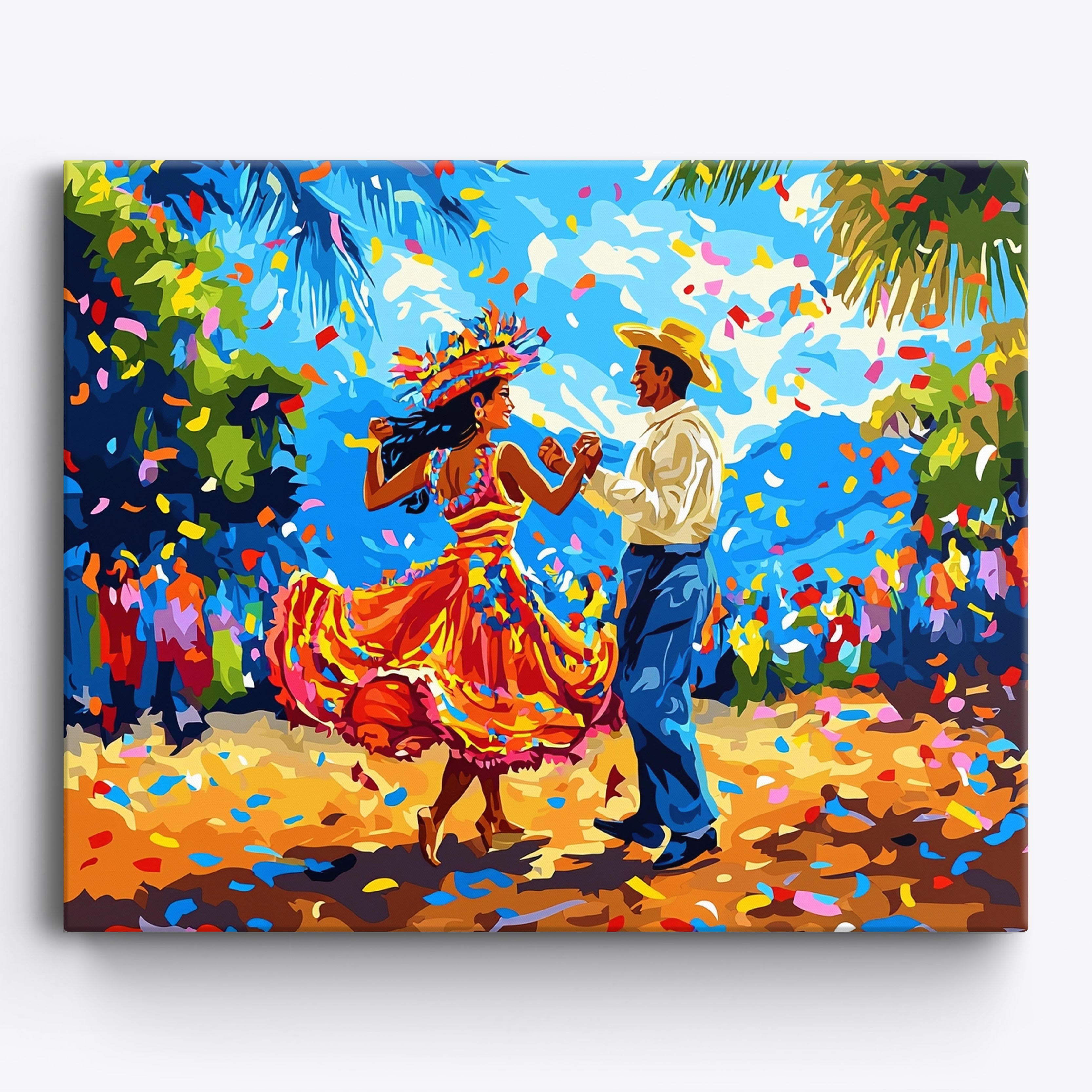Colorful Celebration No Frame / Regular (15.75"x19.7"/40x50cm)