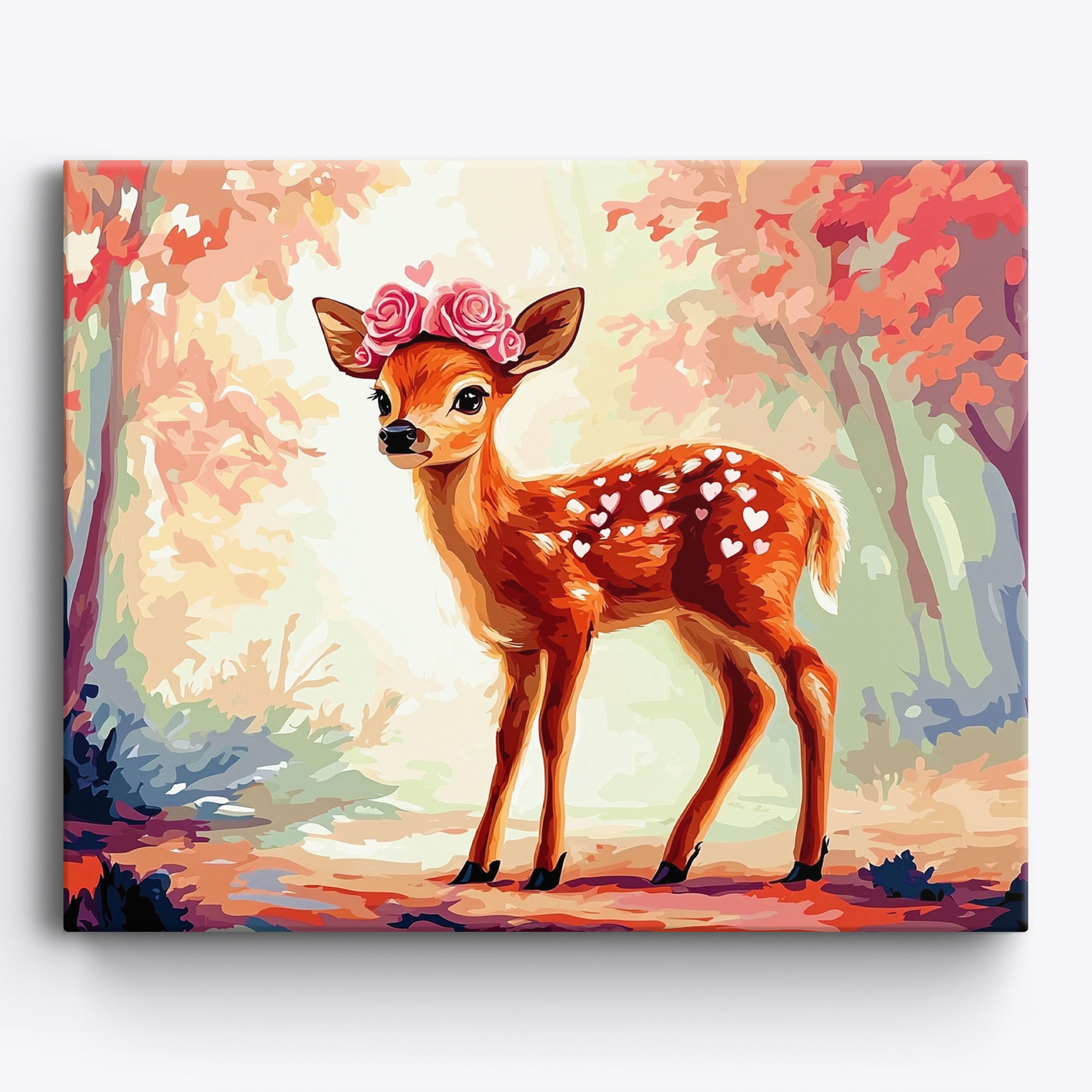 Rosy Forest No Frame / Regular (15.75"x19.7"/40x50cm)