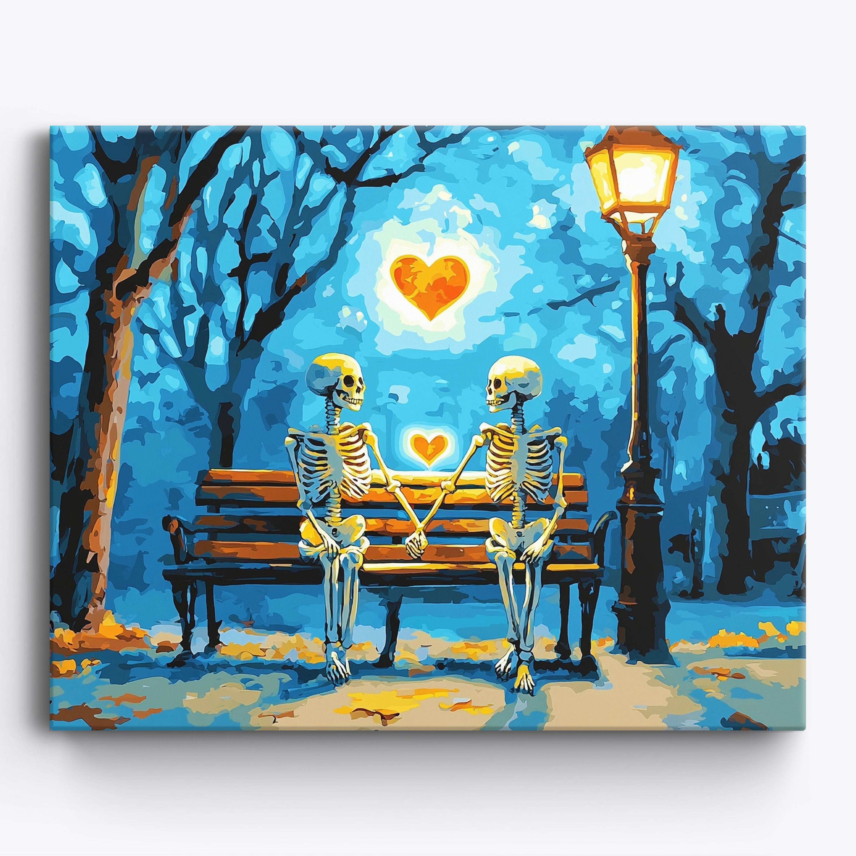 Glowing Heart Embrace No Frame / Regular (15.75"x19.7"/40x50cm)