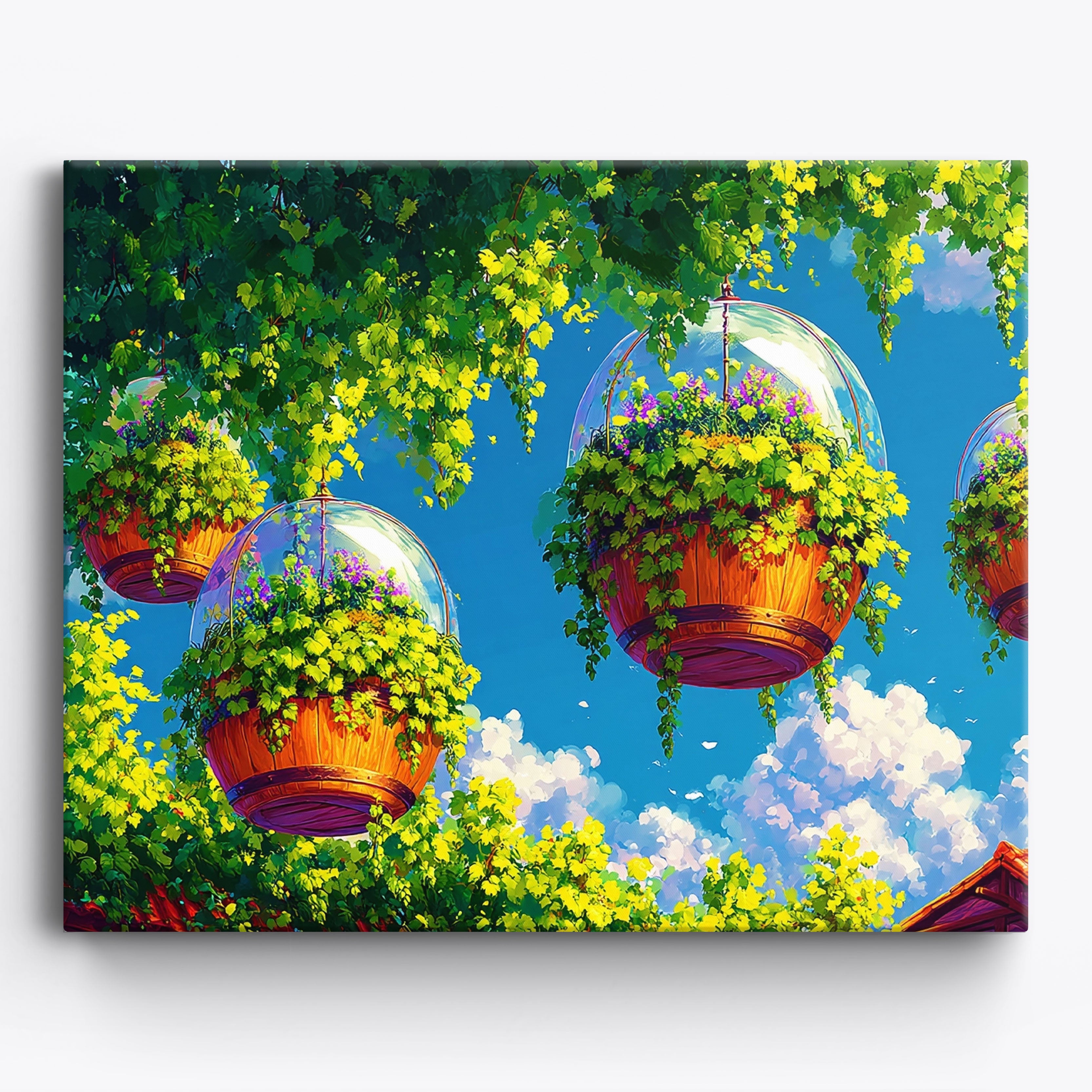 Grape Dome No Frame / 50x40cm
