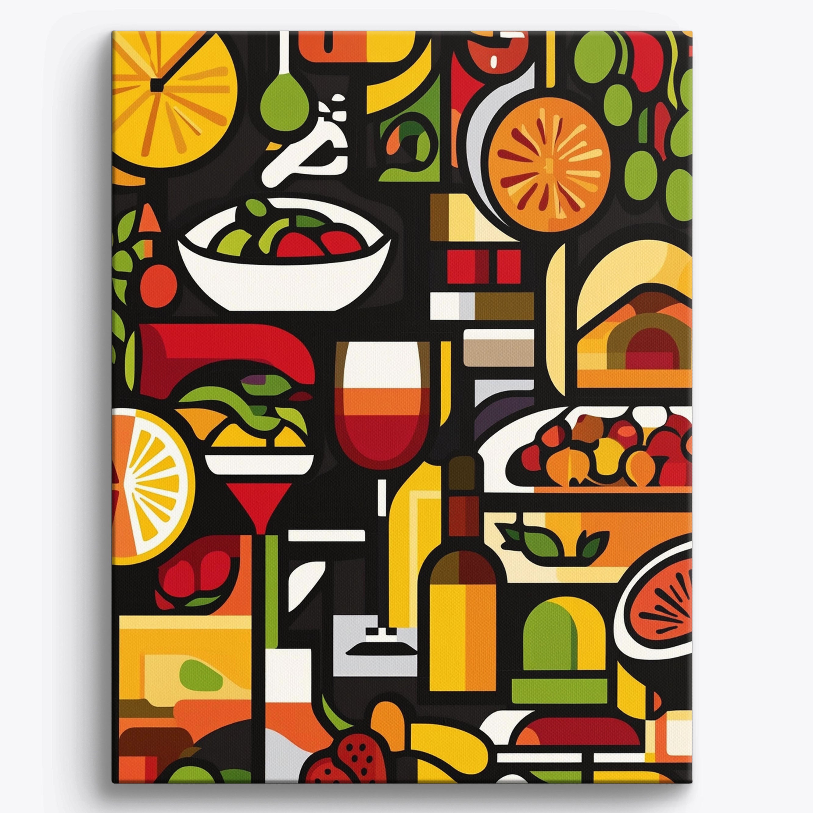 Wine & Dine No Frame / 40x50cm