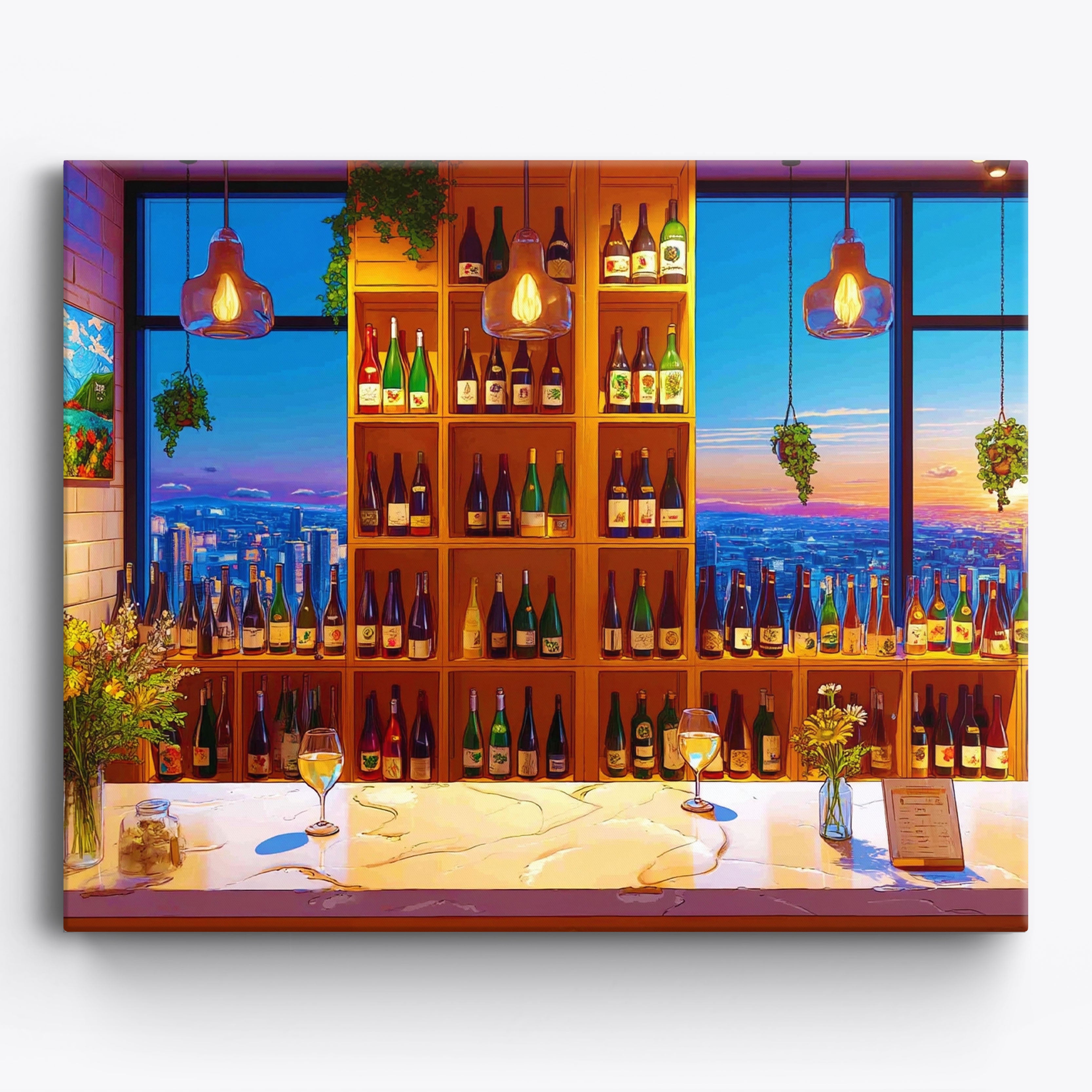 Cityscape Sips No Frame / 50x40cm
