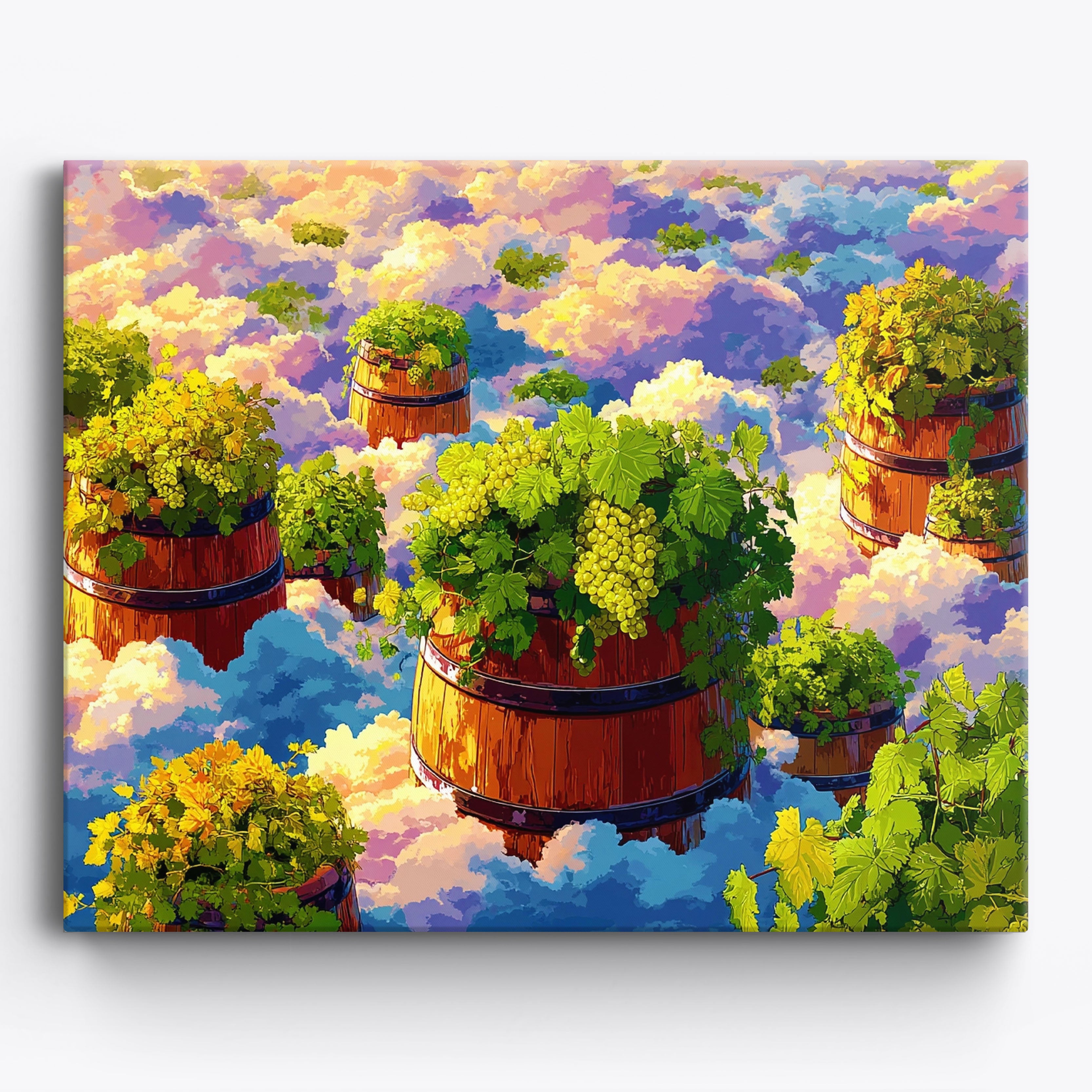 Misty Vineyard Dream No Frame / 50x40cm