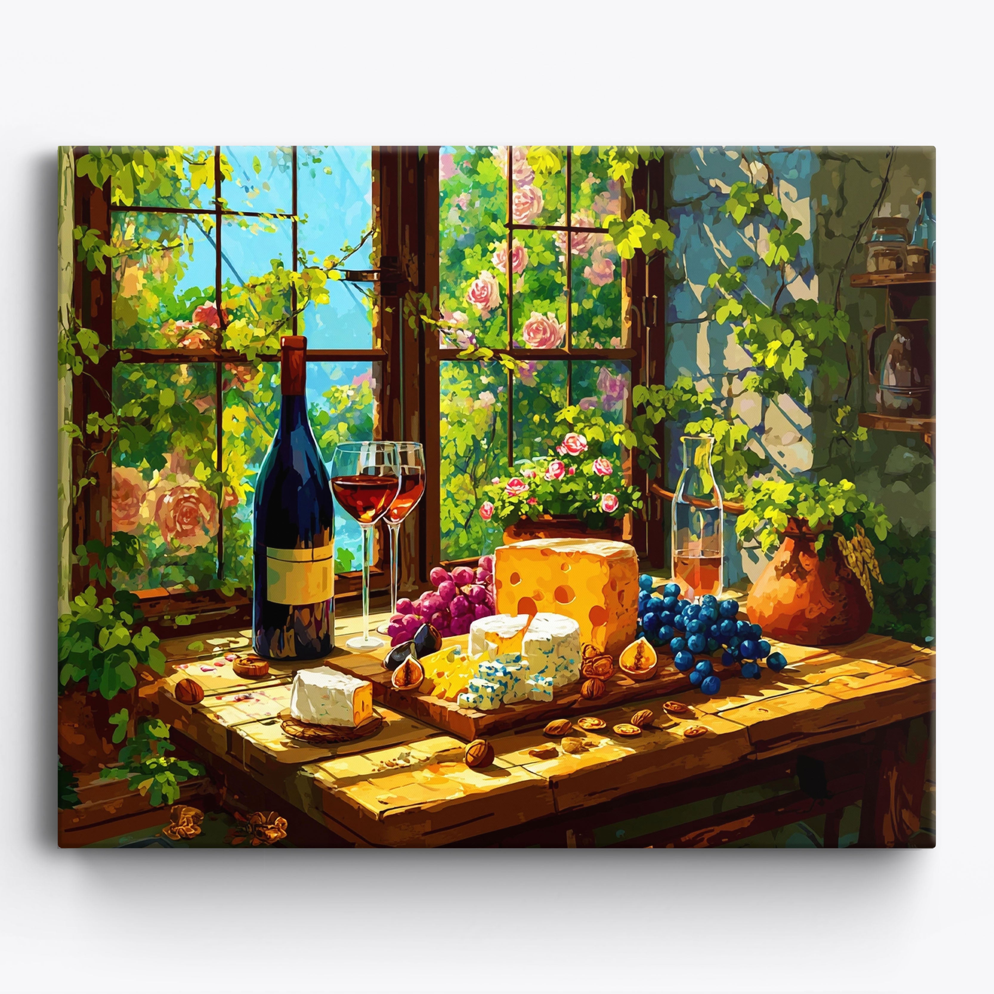Sunlit Feast No Frame / 50x40cm