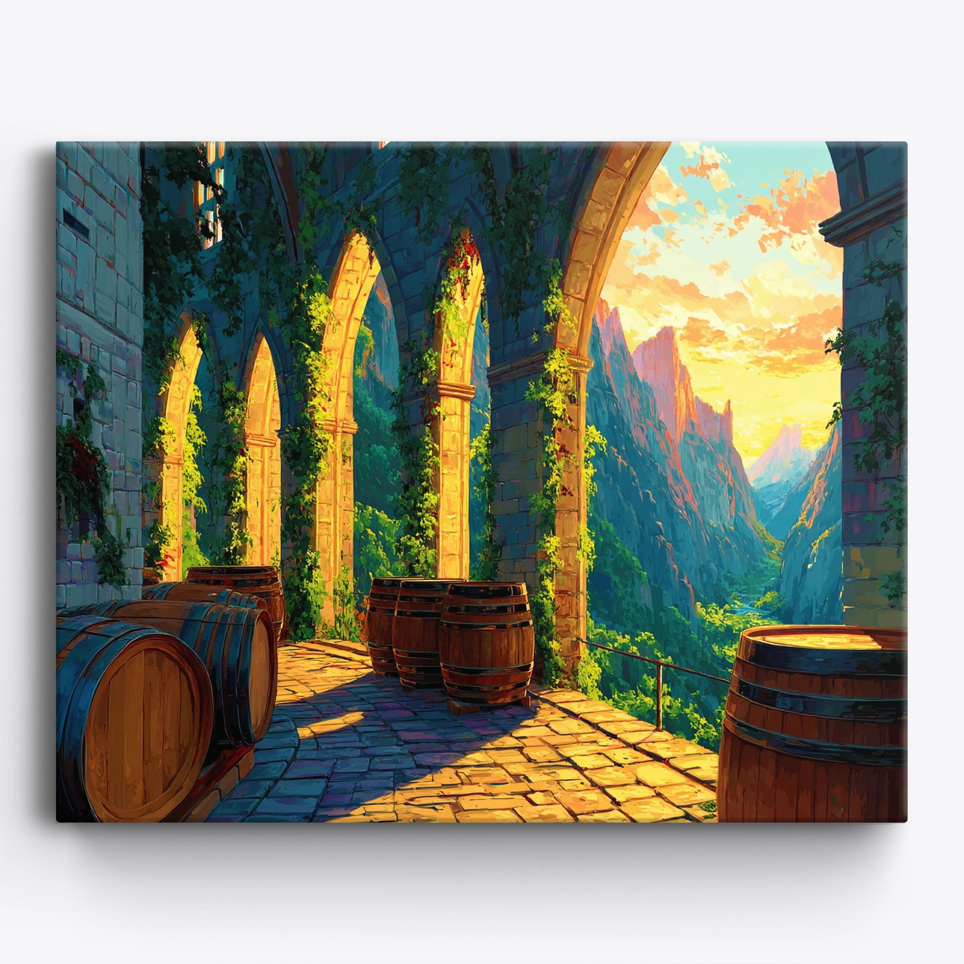 Mountain View No Frame / 50x40cm