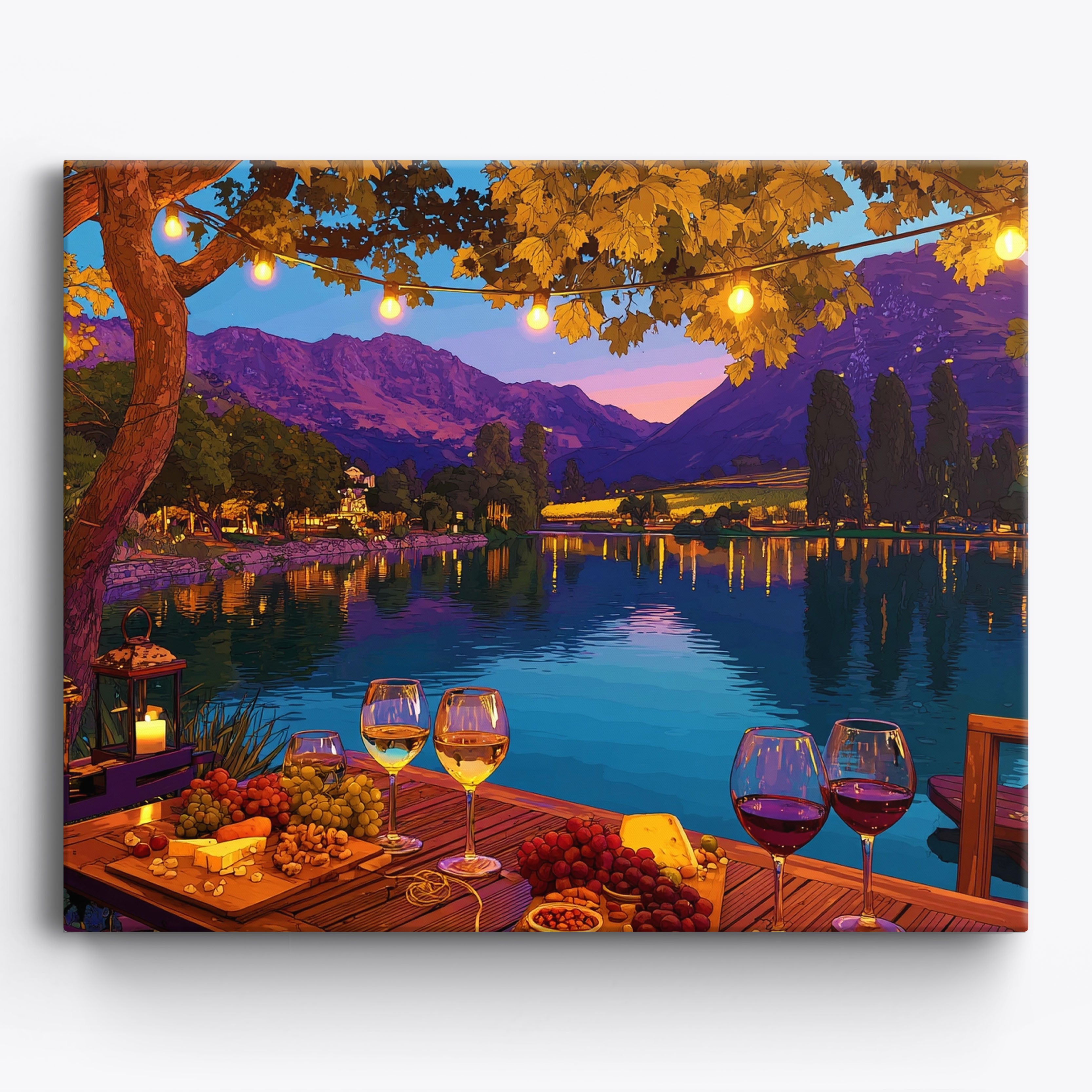Twilight Vineyard Bliss No Frame / 50x40cm