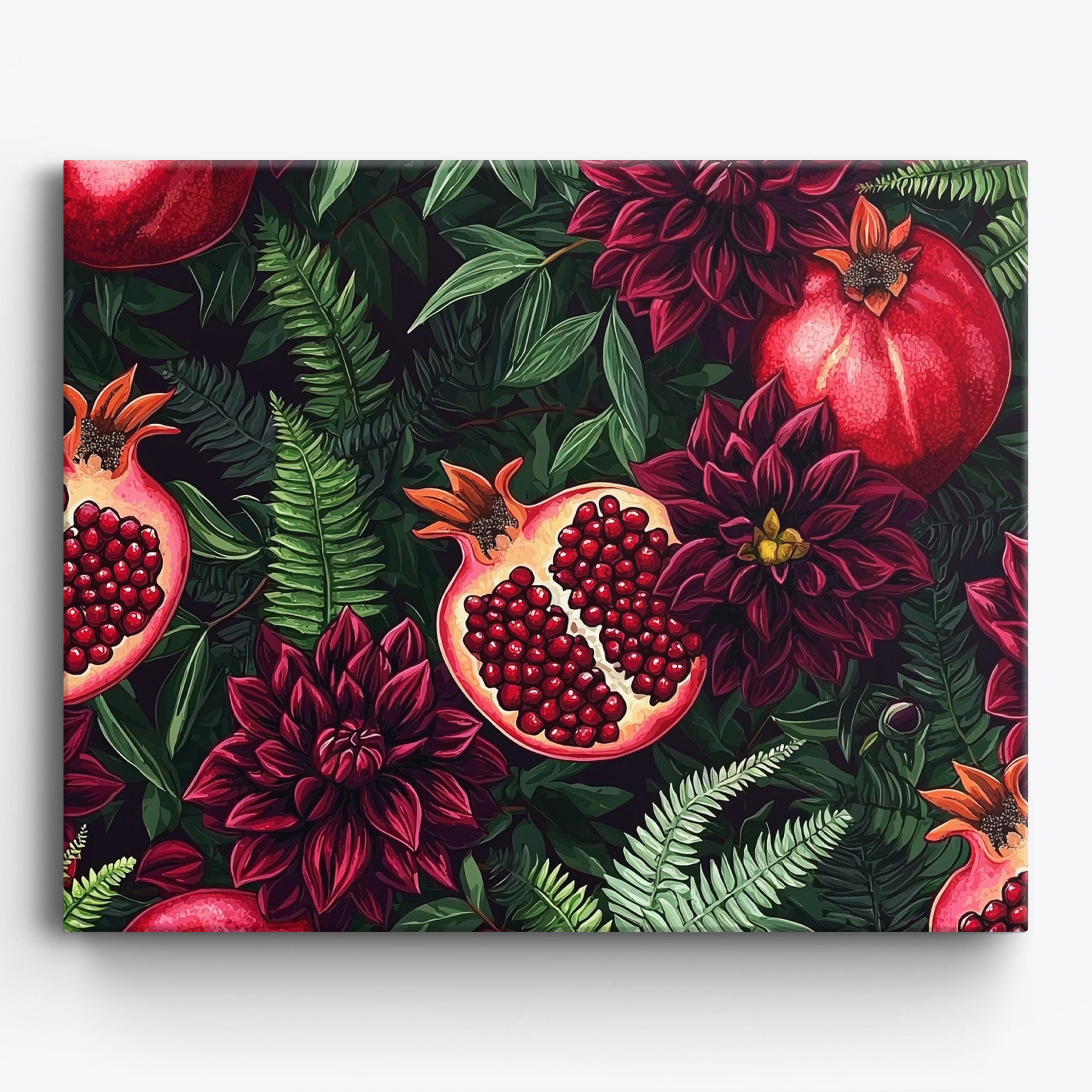 Scarlet Foliage No Frame / 50x40cm