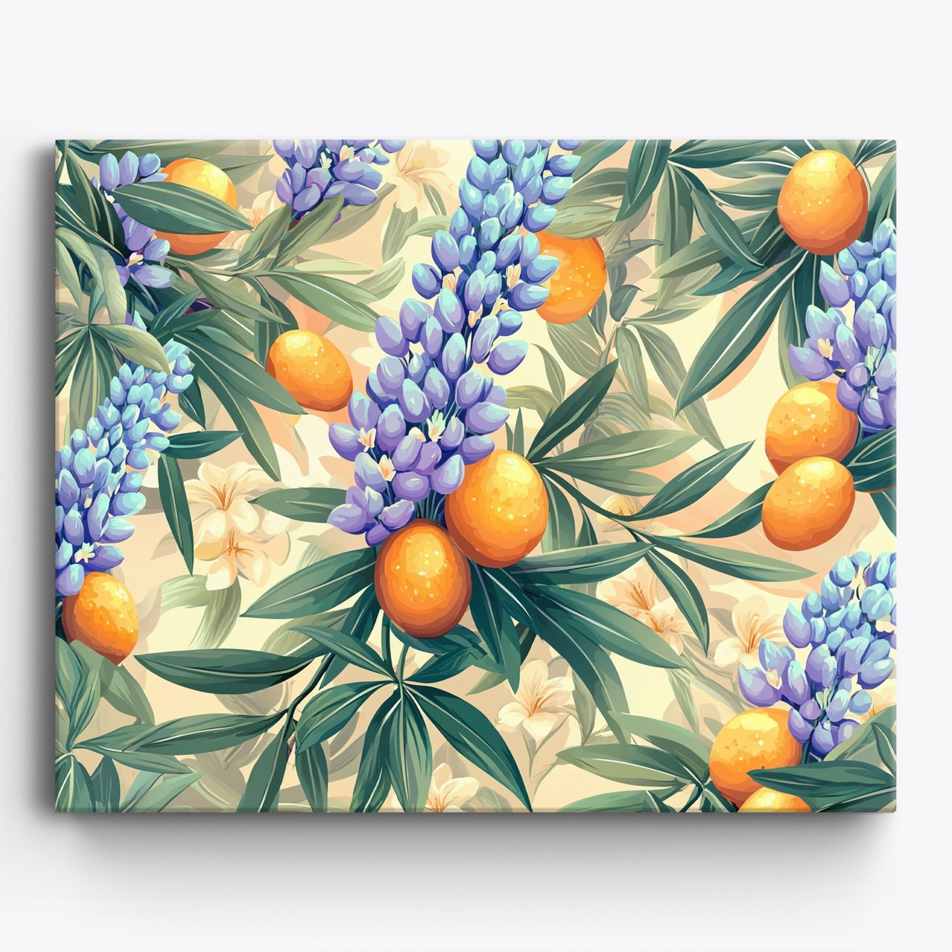 Harmonious Botanical Fusion No Frame / 50x40cm
