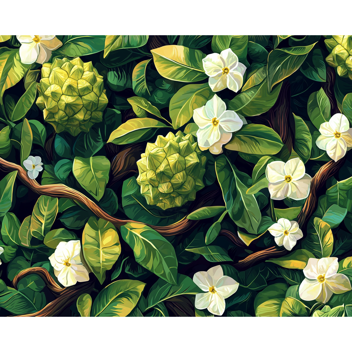 Emerald Botanical Frenzy