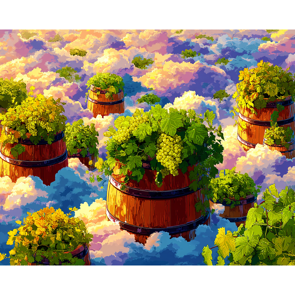 Misty Vineyard Dream