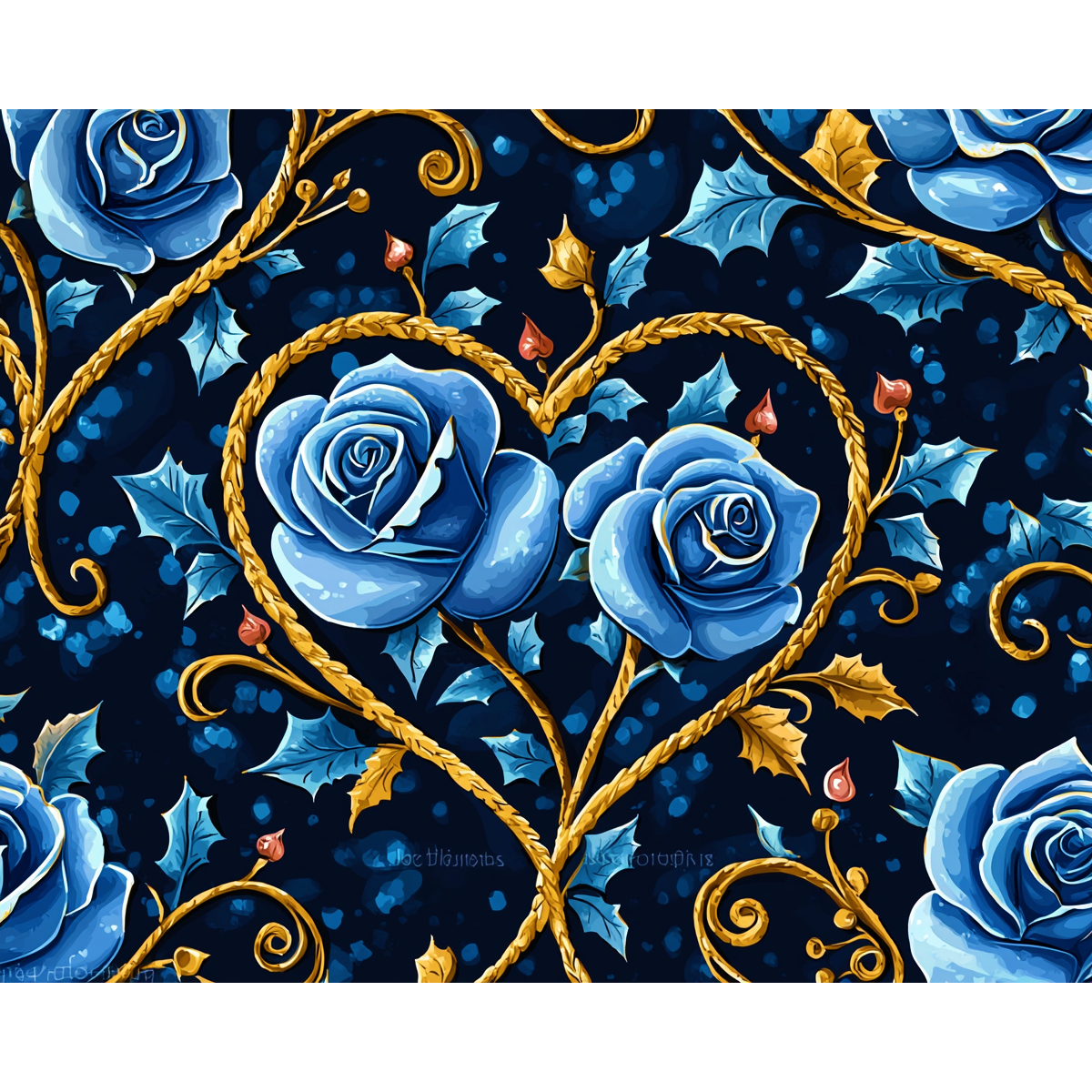Sapphire Bouquet