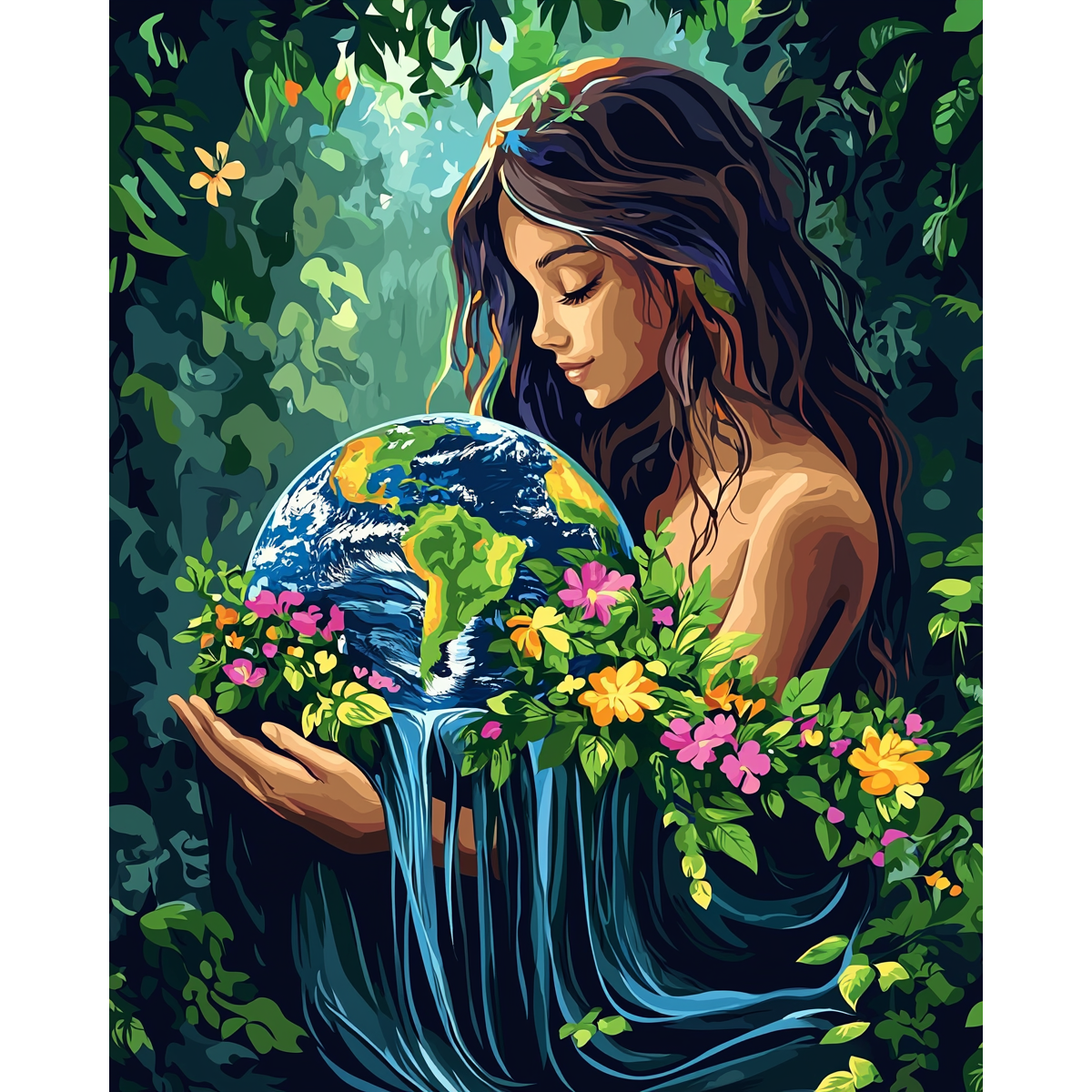 Serene Mother