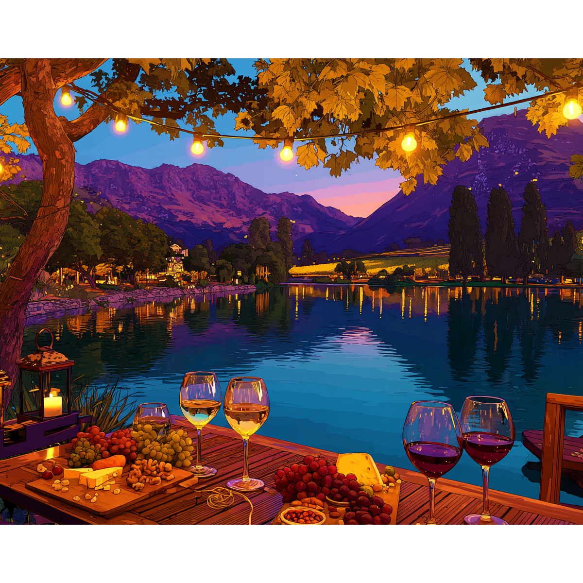 Twilight Vineyard Bliss