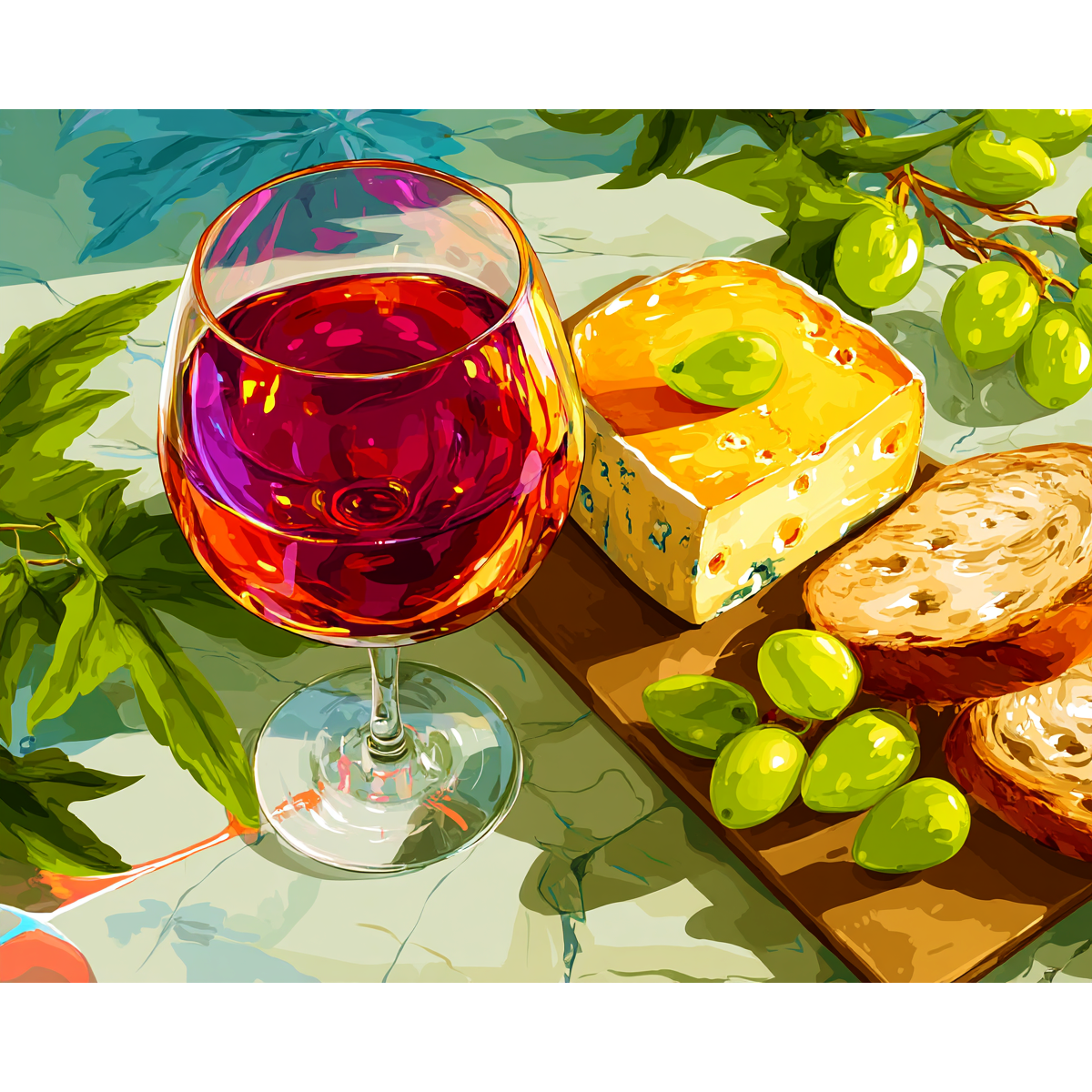 Wine & Cheese Still