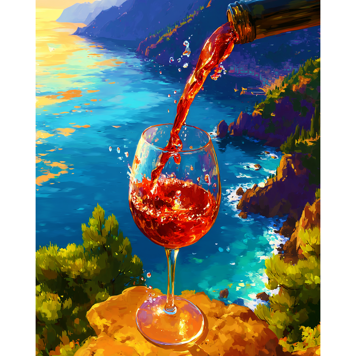 Wine Cascade